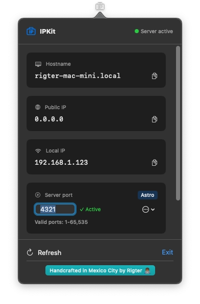 IPKit - The must-have tool for developers